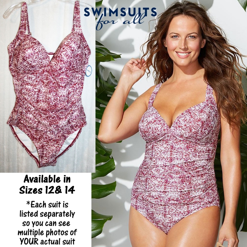 NWT Sweetheart Swimsuit in Monsoon Print